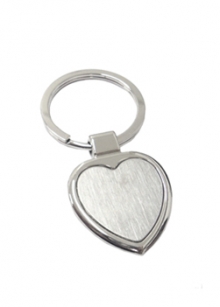 Chaveiro Metal Coração 