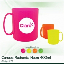 Caneca Redonda Neon
